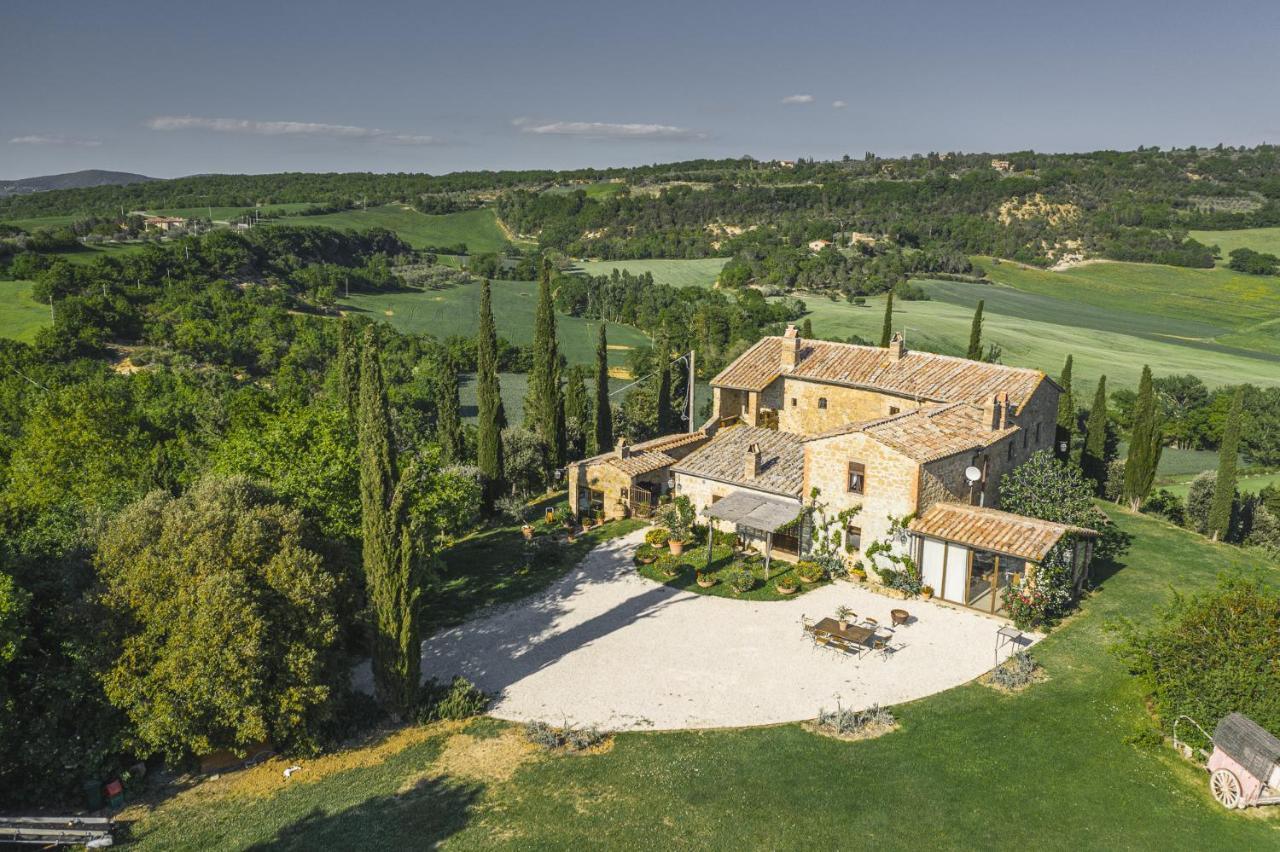 Agriturismo Cretaiole Pienza Bagian luar foto