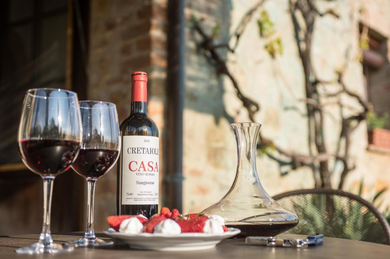 Agriturismo Cretaiole Pienza Bagian luar foto